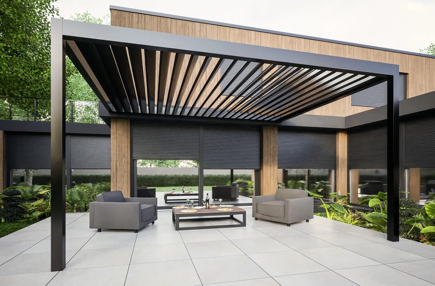 Pergolas Roncq - APBN Menuiseries